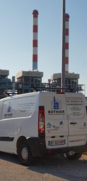Entreprise de cordiste à Marseille sur site industriel