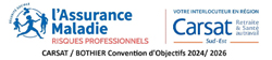 Convention d'objectifs entre Bothier et l'assurance maladie (Carsat Sud-Est) pour les risques professionnels