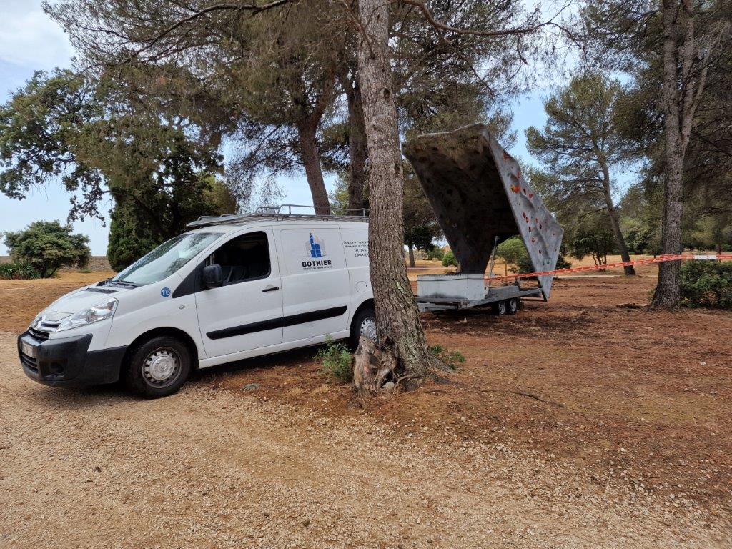 Sensibilisation aux activités sur cordes à Martigues