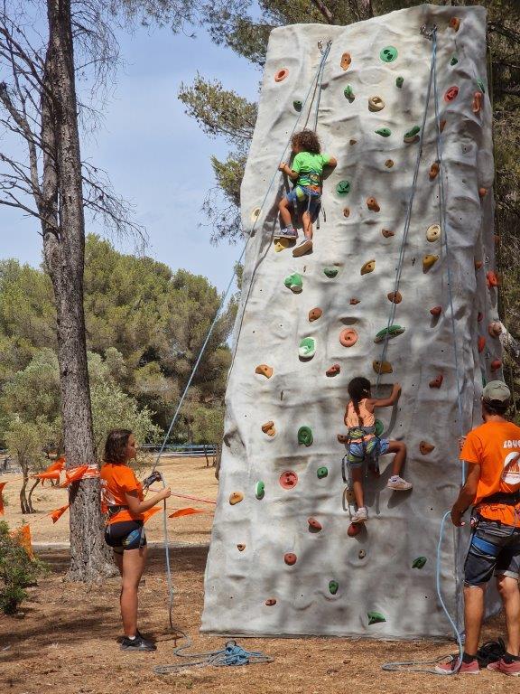 Sensibilisation aux activités sur cordes à Martigues