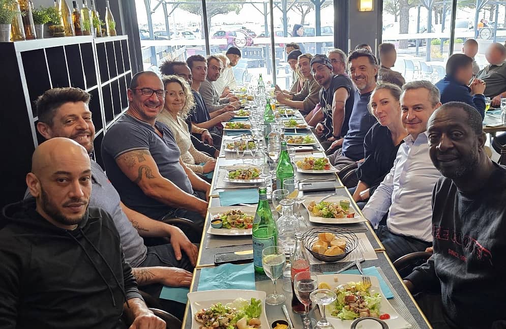 Repas d'équipe Bothier